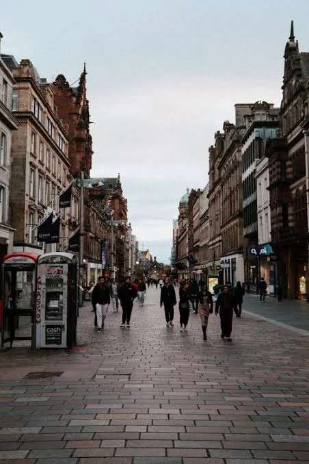 Arrival at Glasgow